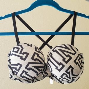 Victorias secret classic pink bra